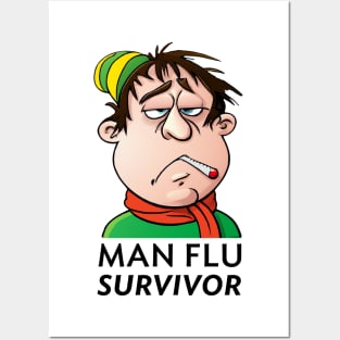 Man Flu Survivor l Posters and Art